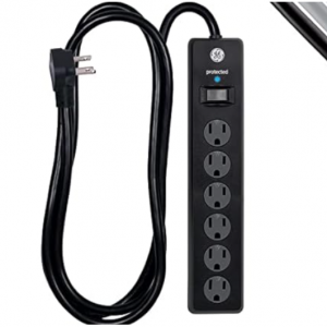 47% off GE Outlet Surge Protector, 6 Ft Extension Cord, Power Strip, 800 Joules @Woot