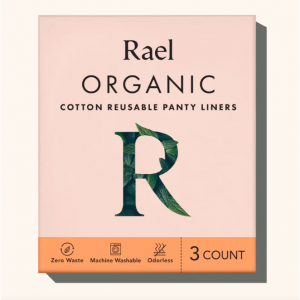 Reusable Cloth Panty Liners Made With Organic Cotton 3 Count