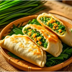 韭菜盒子 鸡蛋 粉丝 2个 约 220g 1 份