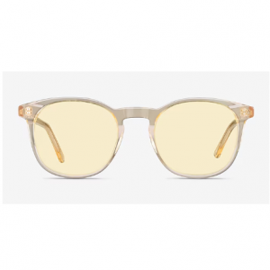 Safari Round Clear Melon Sunglasses
