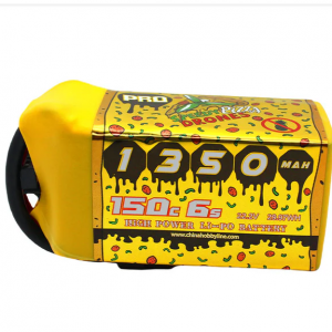 CNHL Speedy Pizza系列Pro 1350mAh 22.2V 6S 150C 锂电池，带XT60插头