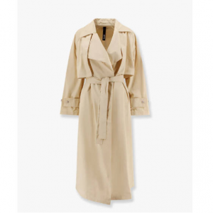 HEVO Margherita nylon trench coat with belt