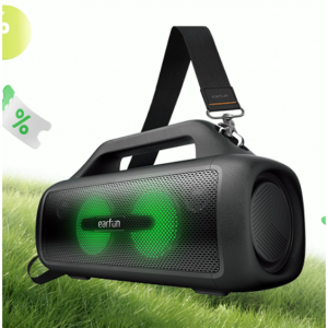 Earfun - EarFun UBOOM® X JumboBass™ 便携式蓝牙音箱，7.5折