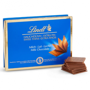 Lindt 莲瑞士薄片牛奶巧克力 4.4oz