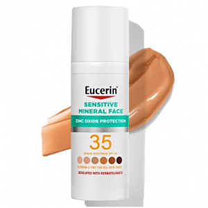 Eucerin 物理润色防晒霜 SPF 35, 1.7 oz