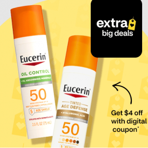 Eucerin Sunscreen ONLY $14.99 @ CVS