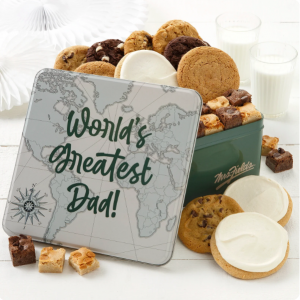 Mrs. Fields World's Greatest Dad 大号组合罐