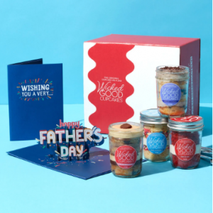 Mix & Match Father's Day Cupcake 4-Pack with Lovepop Card