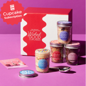 3 Month Cupcake Jar Subscription - 4 Pack