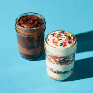 Chocolate & Vanilla Cupcake Jar 2-Pack