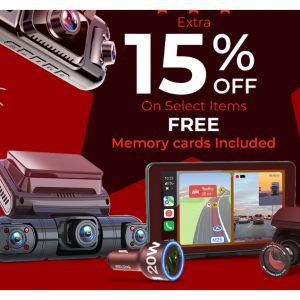 Memorial Day Deal - save up to 50% off hot deals @Rexing