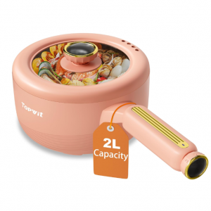 TOPWIT 電熱火鍋 2L 一人食好搭檔 @ Amazon