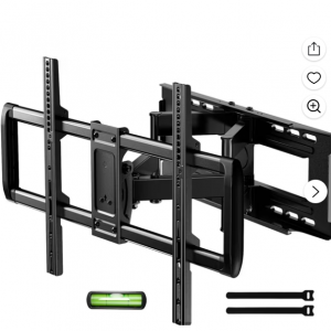 $33 off MountFTV Full Motion TV Wall Mount Bracket for Most 37-82 inch TVs @Walmart