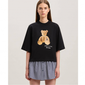 Palm Angels Bear in Mind cropped T-shirt