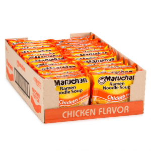 Maruchan 鸡肉口味袋装速食拉面 3oz 24包 @ Amazon