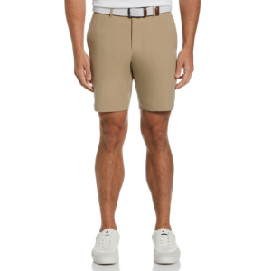 平前纯色高尔夫短裤