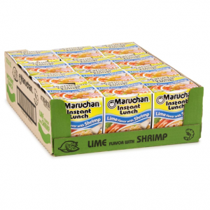 Maruchan 青柠虾口味速食面 2.25oz 12包 @ Amazon