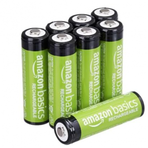 36% off (8 Batteries) Amazon Basics Rechargeable AA Batteries @Woot
