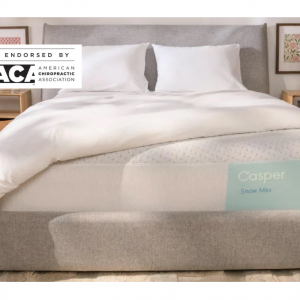 Snow Max Casper® 冷却混合床垫，Twin XL