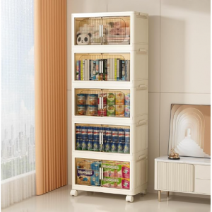 SHELLAJUN 5层带滚轮收纳柜 共225夸脱 @ Amazon