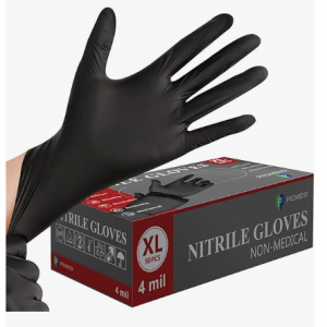 PROMEDIX P Nitrile Disposable Gloves,4mil-100 Count, Small @ Amazon