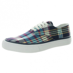 Sperry cloud cvo 男士格纹帆布休闲时尚运动鞋