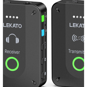 Lekato -  在Lekato购买LEKATO MS-02入耳式监听器2.4G立体声无线系统，折上9折