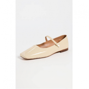 Mansur Gavriel Square Toe Mary Jane Flats