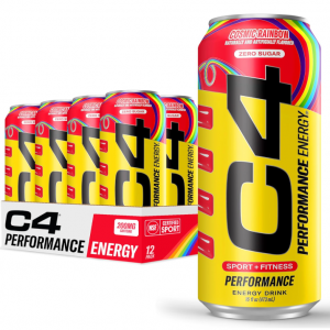 Cellucor C4 0糖能量饮料 彩虹糖口味 16oz 12罐 @ Amazon