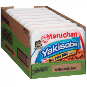 Maruchan Yakisoba 韓國烤肉風味炒麵 8盒 @ Amazon
