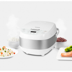 CUCKOO CR-0605F 6-Cup (Uncooked) / 12-Cup (Cooked) Micom Rice Cooker with Nonstick Inner Pot