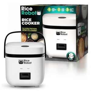 Rice Robot Personal Rice Cooker, PFAS-free, Nonstick. 1 Quart Capacity