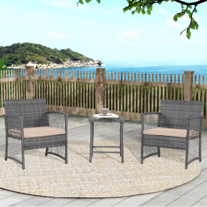 WestinTrends 3-Piece Outdoor Patio Conversation Set @ Target