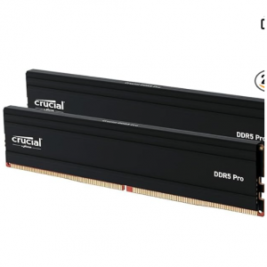20% off Crucial Pro 48GB DDR5 RAM Kit (2x24GB), 5600MHz @Amazon