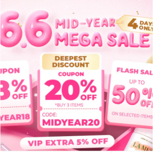 Mid-Year Maga Sale (La Mer, La Prairie, SK-II, CPB, Estee Lauder, Helena Rubinstein) @ Sasa