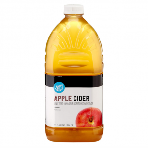 Happy Belly, Unfiltered Apple Cider from Concentrate, Bottle, 64 fl oz (Pack of 1) @ Amazon