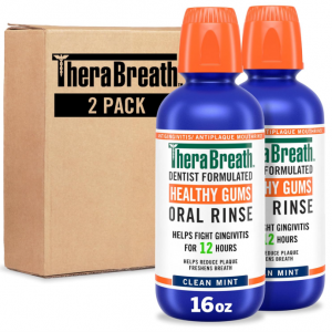TheraBreath 牙龈护理款漱口水 16oz 2瓶 @ Amazon