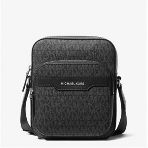 Michael Kors MHudson Mini Signature Logo 男士斜挎包