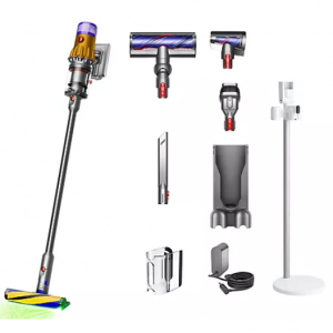 Dyson V12 Detect Slim 无绳吸尘器 @ QVC，带多功能收纳架和配件