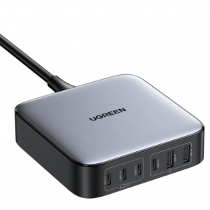 UGREEN Nexode 200W USB C GaN 充电器-6 端口桌面充电器