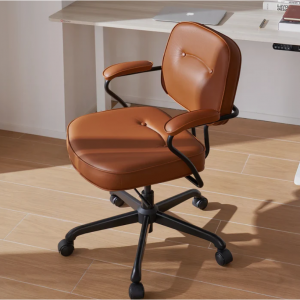 L3 Mid-Century Luxury Leather Chair