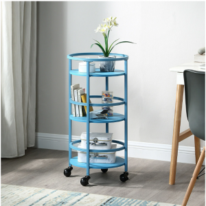 Mainstays 3层收纳小推车,蓝色