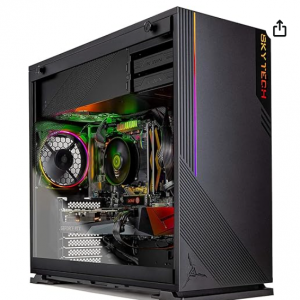 Amazon - Skytech Azure 游戏台式主机 (i5-10400 RTX 3060 Ti 1TB SSD, 16GB) ，现价$786.75 
