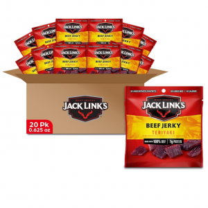 Jack Link's 照烧味牛肉干 20包 @ Amazon