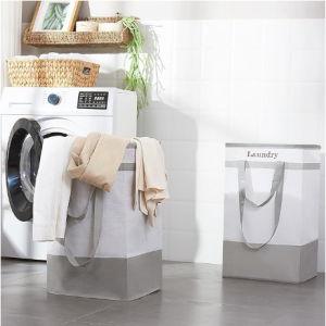 FairyHaus Laundry Basket 78L, 2Pack Laundry Hamper with Easy Carry Handles @ Amazon