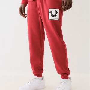 马蹄形LOGO慢跑裤