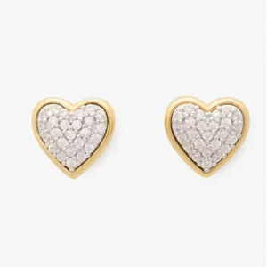 Kate Spade With All My Heart Pavé 耳钉