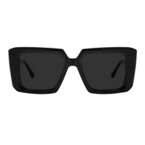 Kelowna 方形黑色太阳镜 - SUP1929