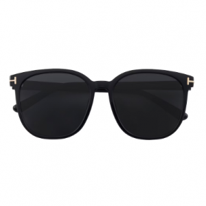 Michelle 方形黑色太阳镜 - SUP1174