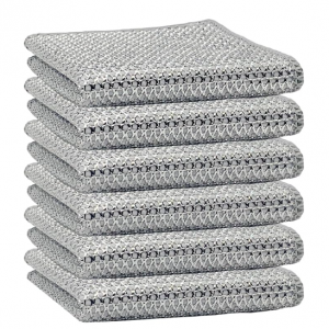 Giubog 6 PCS Triple Stainless Steel Scrubber @ Amazon